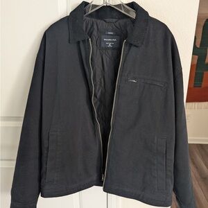 Abercrombie & Fitch Men's Black Workwear Jacket
